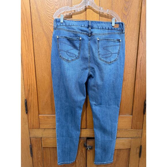 Seven7 Skinny Leg Jeans | Women's 16 Regular - Picture 3 of 6